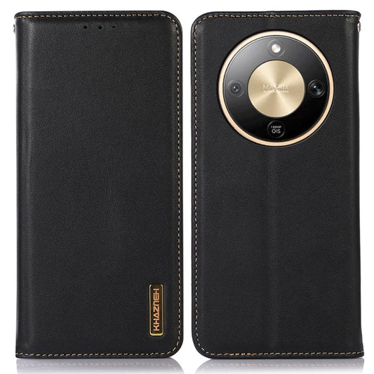 Honor X70 5G / Honor X9d 5G / Honor Magic8 Lite 5G Handyhülle – KHAZNEH X9d 5G / X70 5G Brieftasche Echtes Rindsleder Nappastruktur