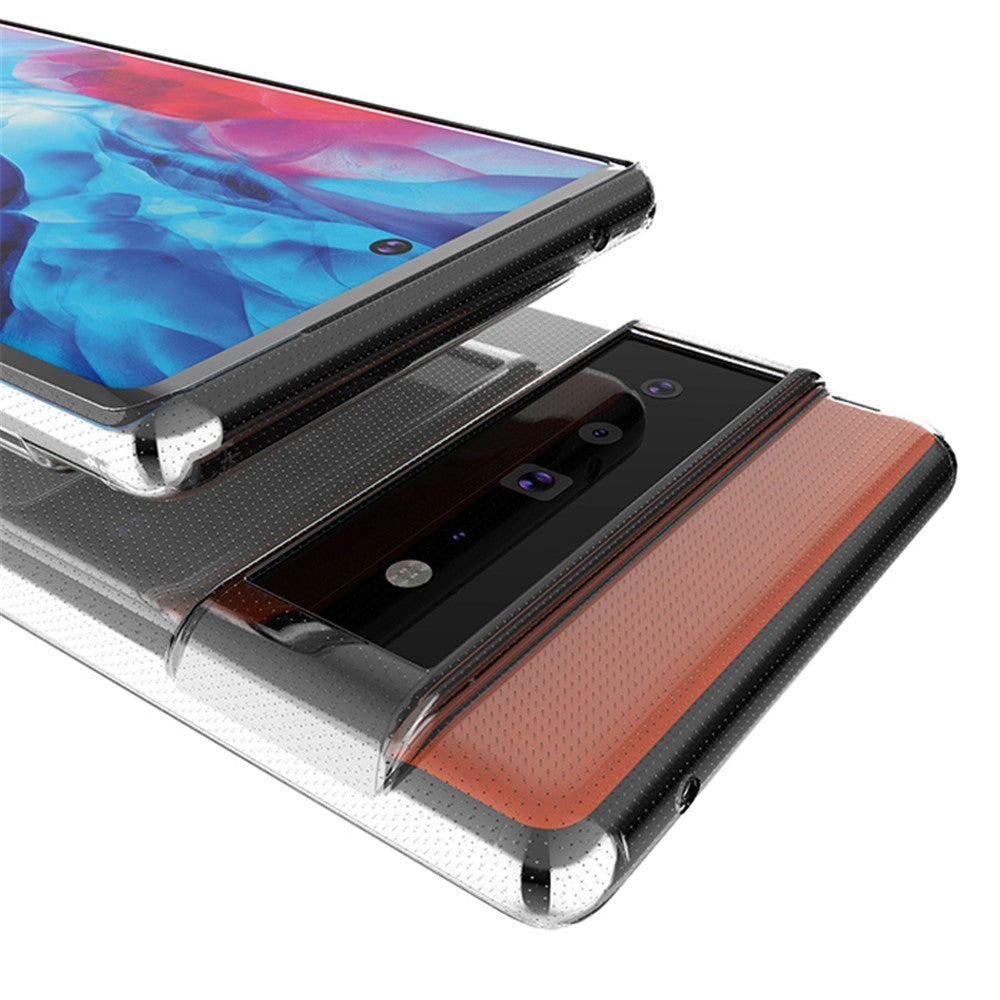 Pixel 6 Pro 5G Transparente Hülle – Kratzfest, weich & stoßfest