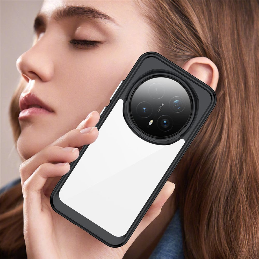 Honor Magic8 Pro 5G Transparente Handyhülle – Stoßfeste Rückseite, aus TPU & Acryl