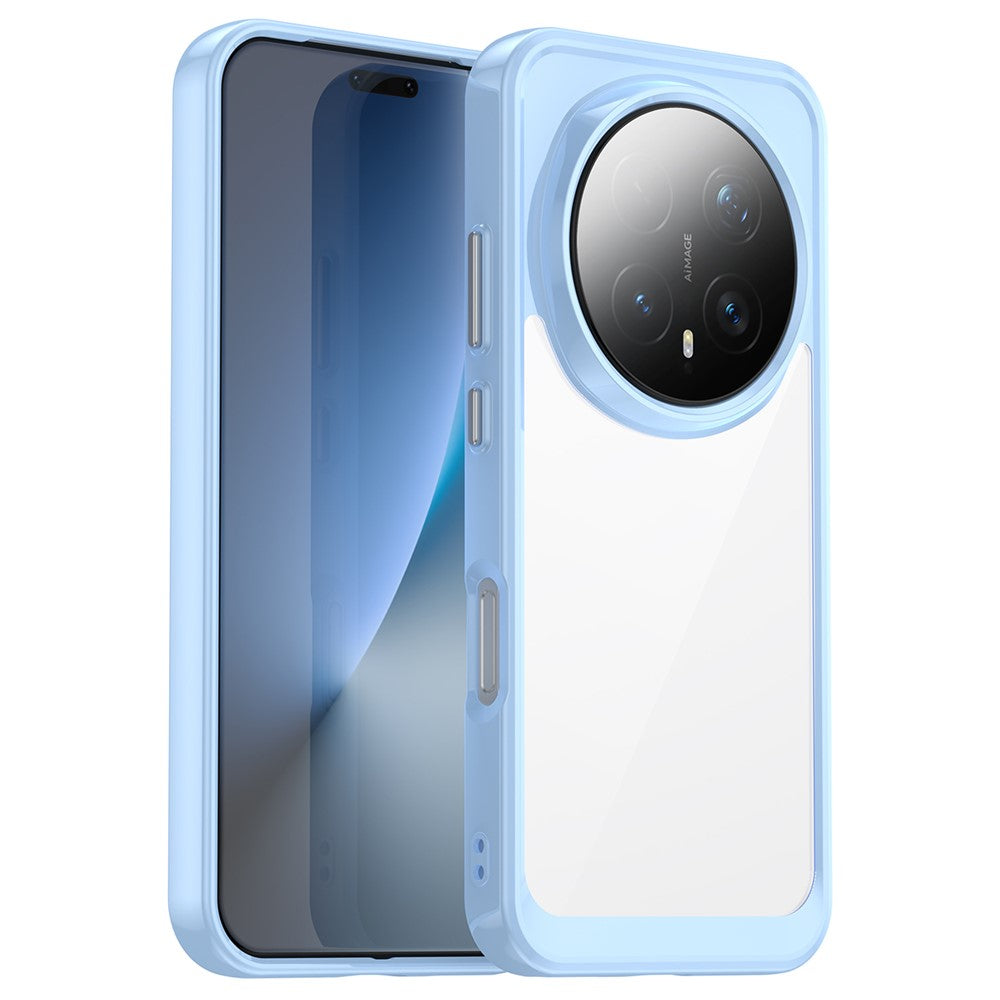 Honor Magic8 Pro 5G Transparente Handyhülle – Stoßfeste Rückseite, aus TPU & Acryl