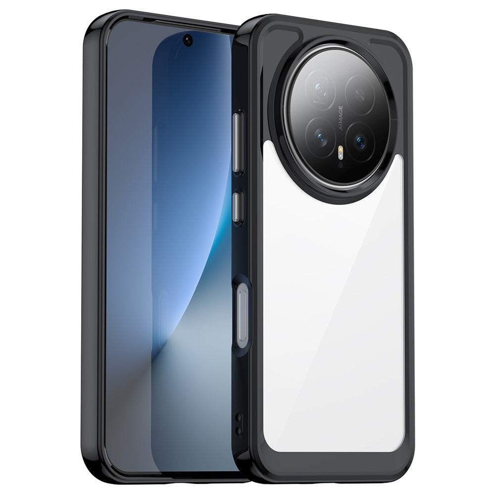 Honor Magic8 5G Transparente Handyhülle – Stoßfeste Rückseite, aus TPU & Acryl
