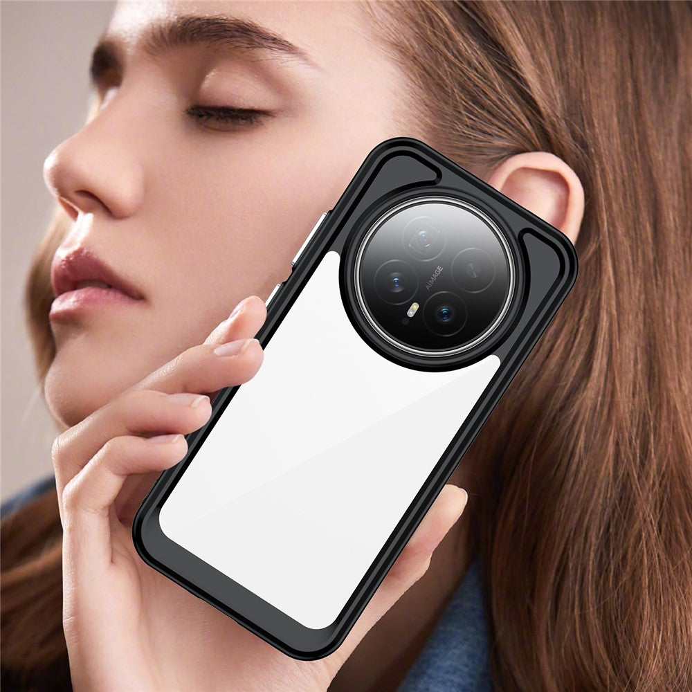 Honor Magic8 5G Transparente Handyhülle – Stoßfeste Rückseite, aus TPU & Acryl