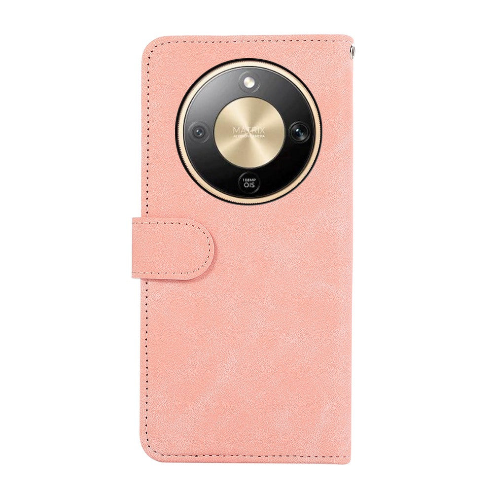 ABEEL For Honor Magic8 Lite 5G / X70 5G / X9d 5G Case Color Splicing Leather Flip Phone Cover RFID Blocking