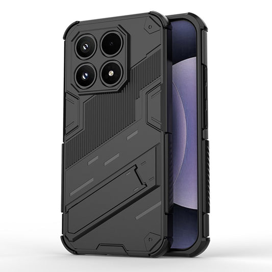 Xiaomi 17 Handyhülle – aus PC + TPU, stoßfeste mit Ständer
