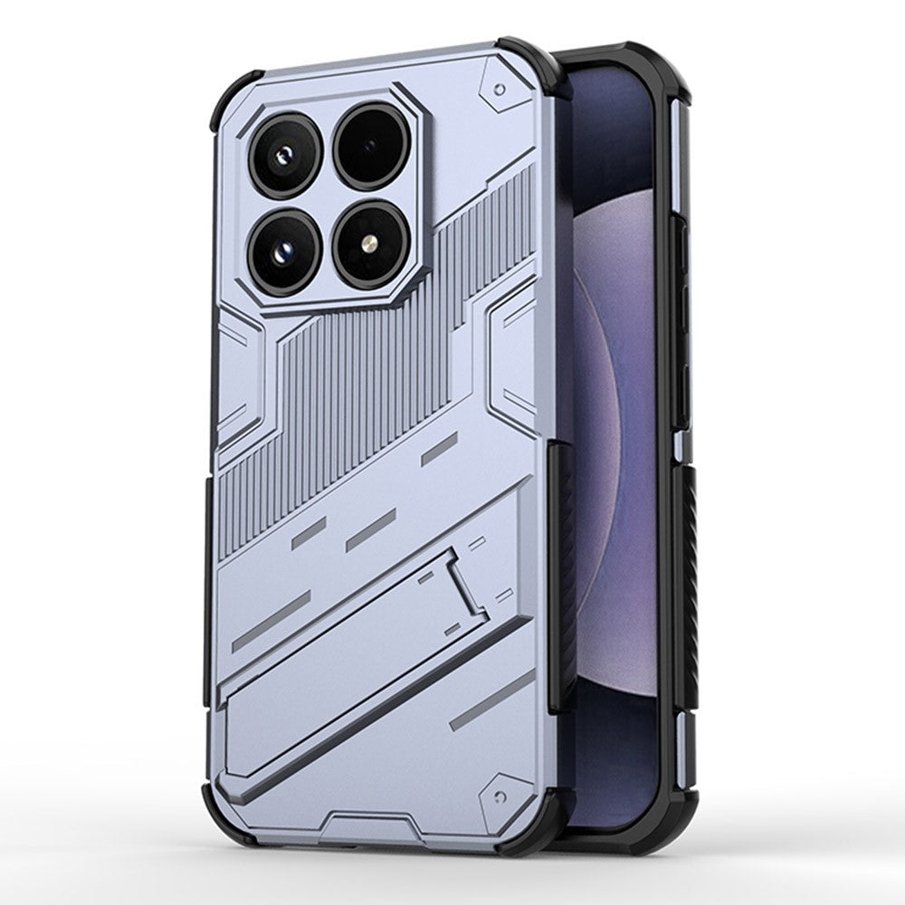 For Xiaomi 17 Case PC + TPU Shockproof Phone Cover with Kickstand