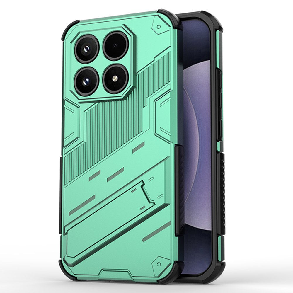 For Xiaomi 17 Case PC + TPU Shockproof Phone Cover with Kickstand