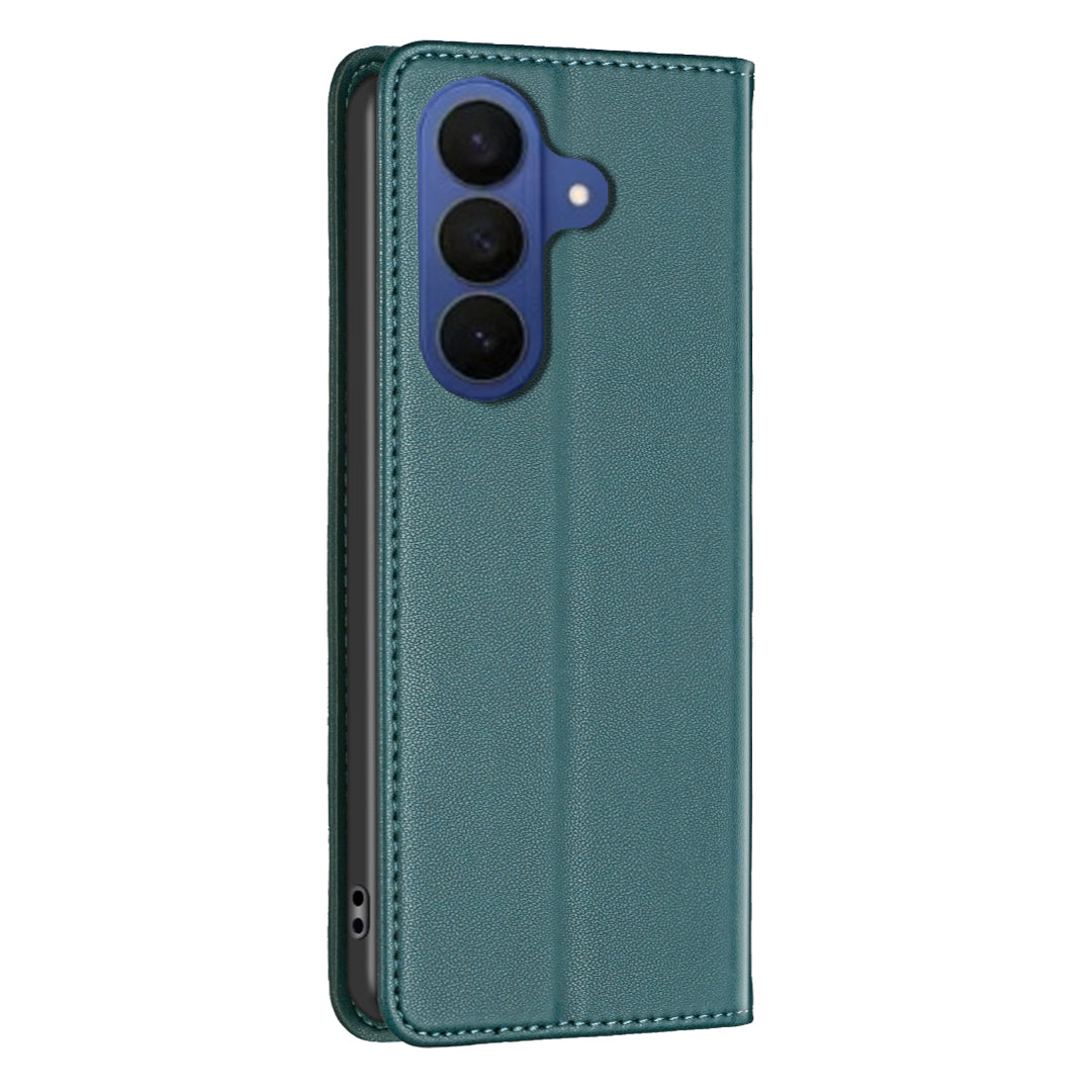 BINFEN COLOR For Samsung Galaxy A27 5G Leather Case  BF18 Phone Stand Cover with Card Slots