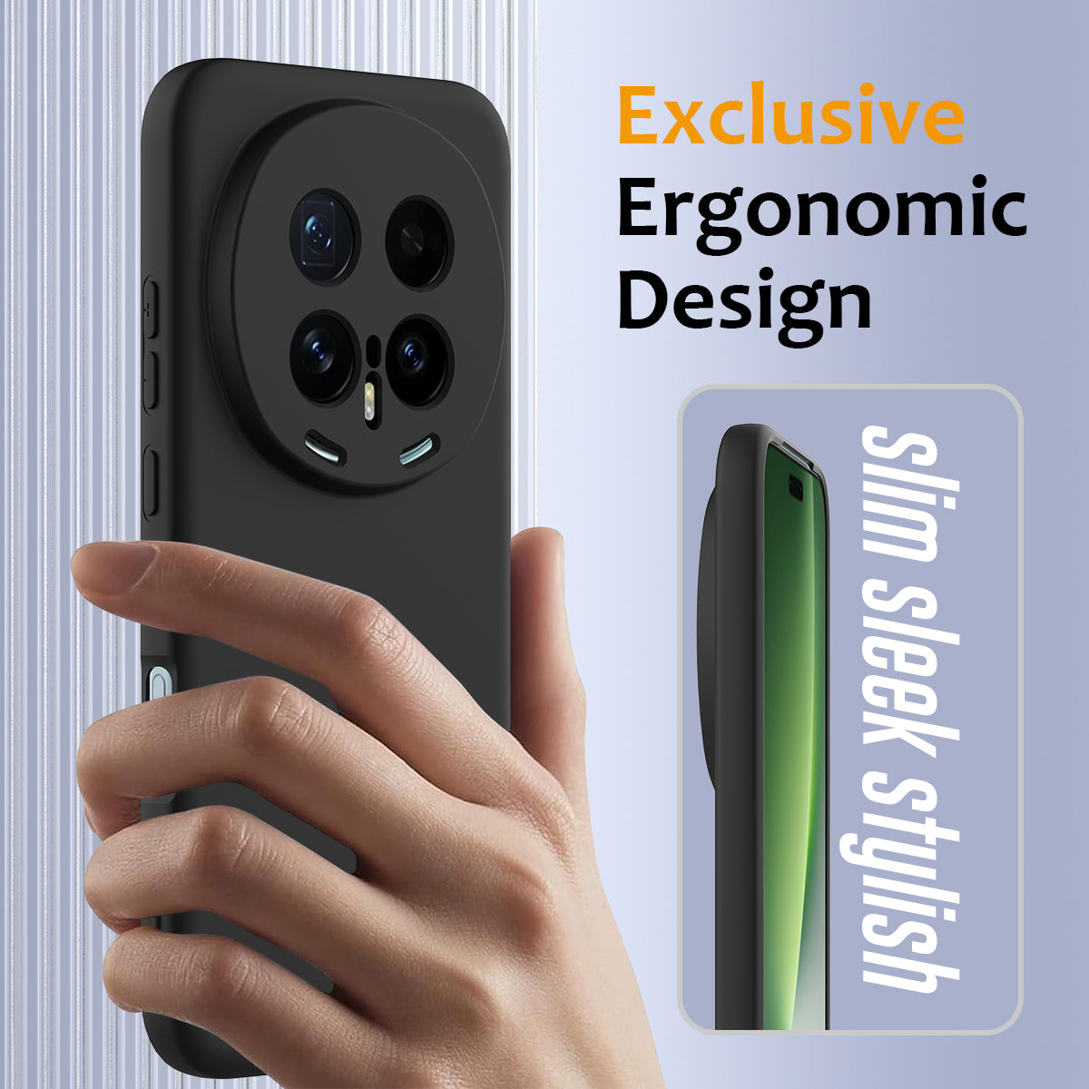 Honor Magic8 Pro 5G Magnetische Handyhülle – Schutzhülle aus stoßfestem Flüssigsilikon