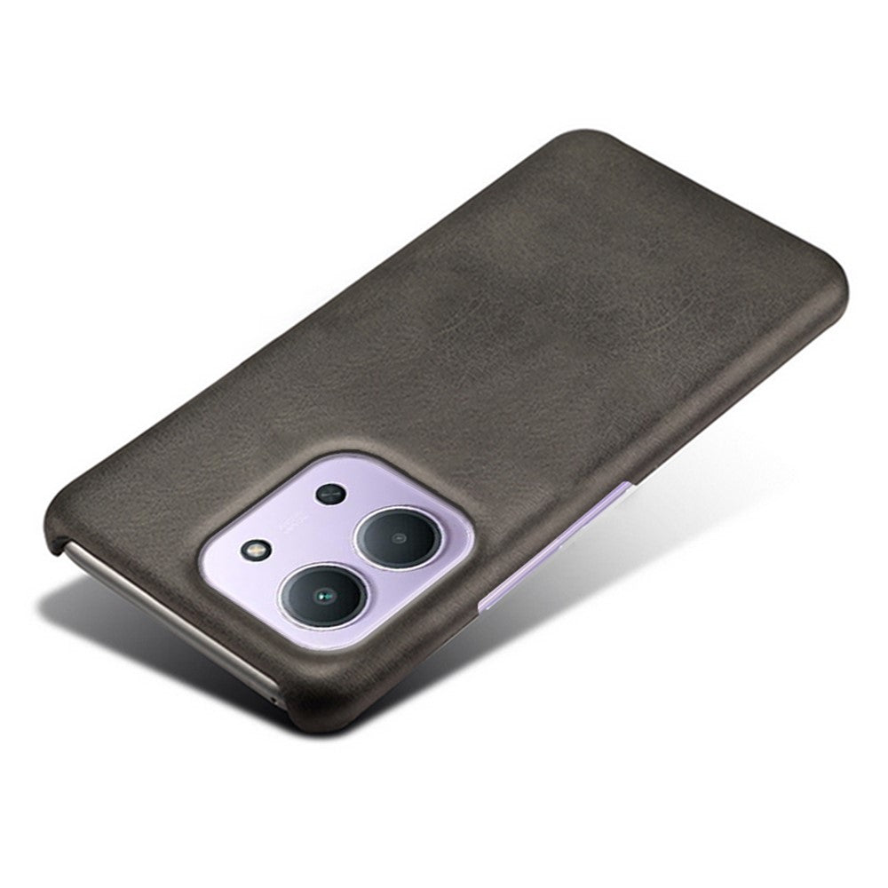 Phone Case for Xiaomi Redmi 15C 4G (EU) (173mm) / Redmi 15C 5G (EU) (173mm) / Poco C85 4G (173mm) Calf Texture PU Leather Hard PC Cover