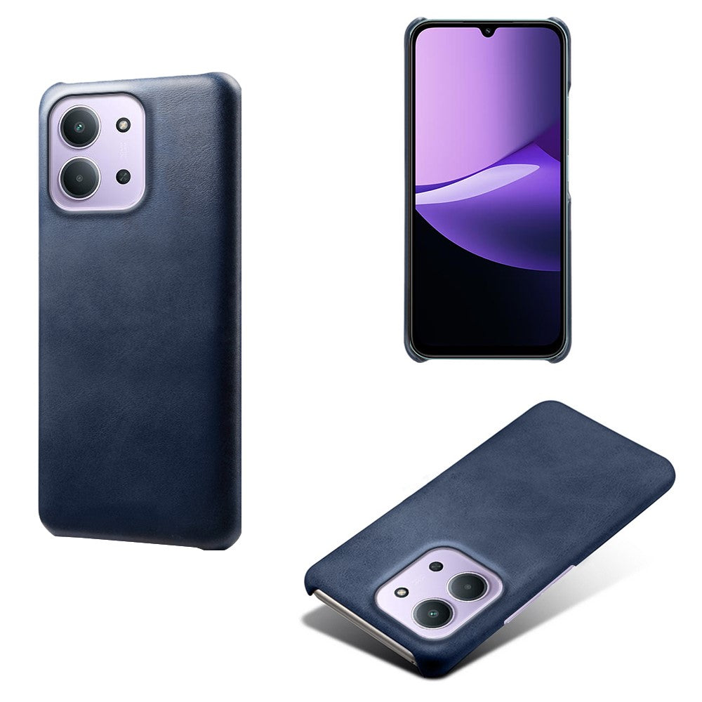 Phone Case for Xiaomi Redmi 15C 4G (EU) (173mm) / Redmi 15C 5G (EU) (173mm) / Poco C85 4G (173mm) Calf Texture PU Leather Hard PC Cover