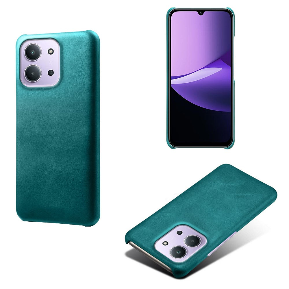 Phone Case for Xiaomi Redmi 15C 4G (EU) (173mm) / Redmi 15C 5G (EU) (173mm) / Poco C85 4G (173mm) Calf Texture PU Leather Hard PC Cover