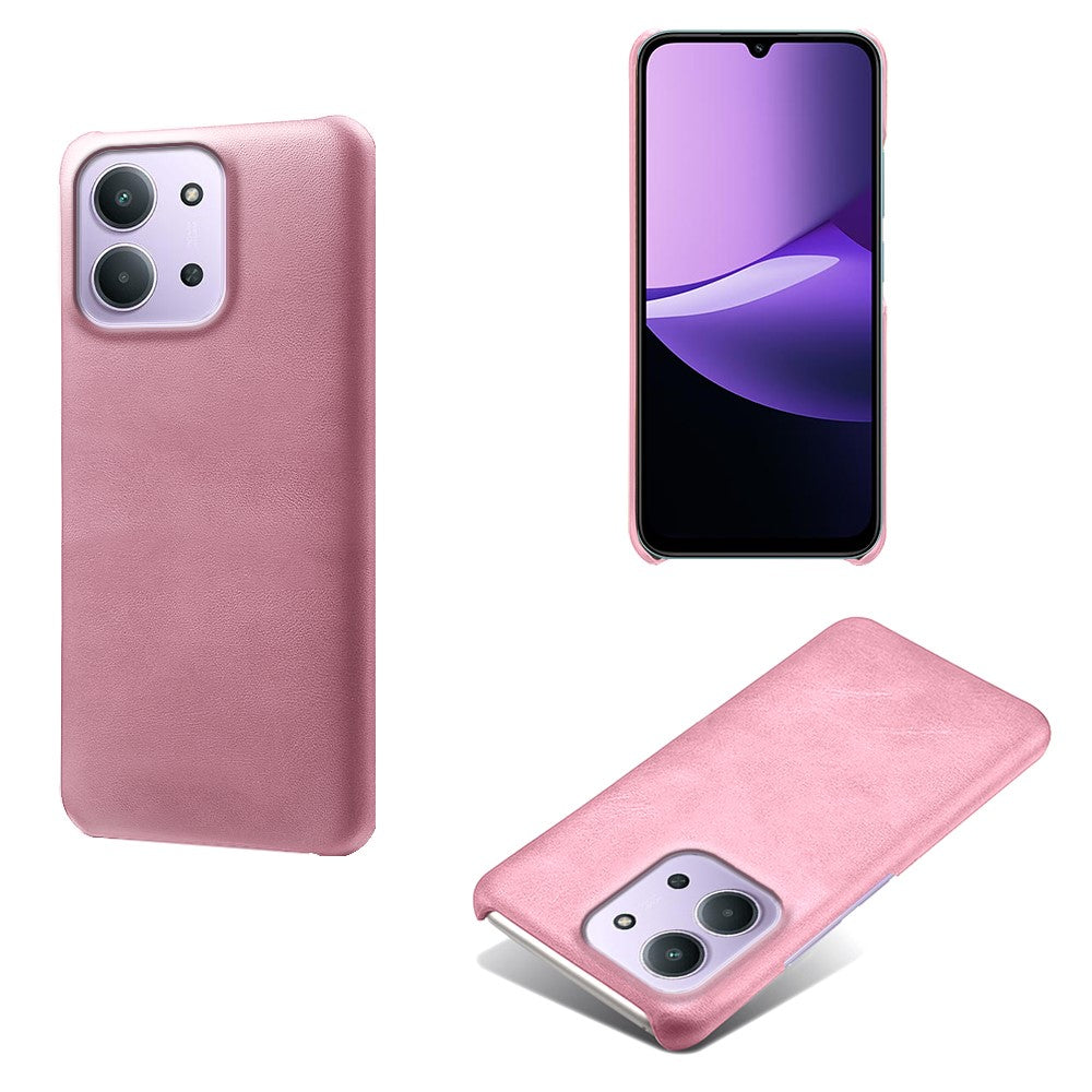 Phone Case for Xiaomi Redmi 15C 4G (EU) (173mm) / Redmi 15C 5G (EU) (173mm) / Poco C85 4G (173mm) Calf Texture PU Leather Hard PC Cover