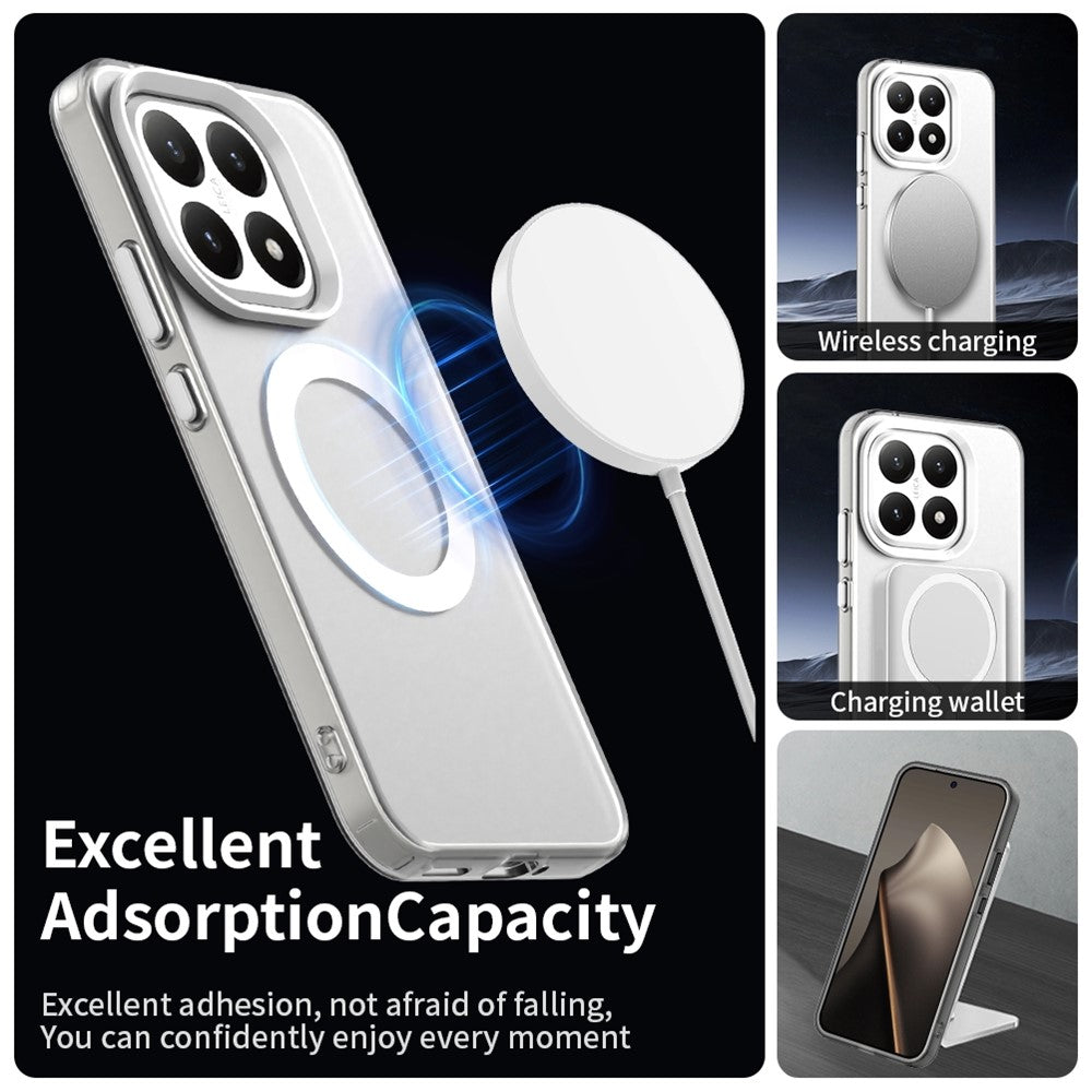 For Xiaomi 15T Magnetic Case Anti Drop Hybrid Phone Back Cover