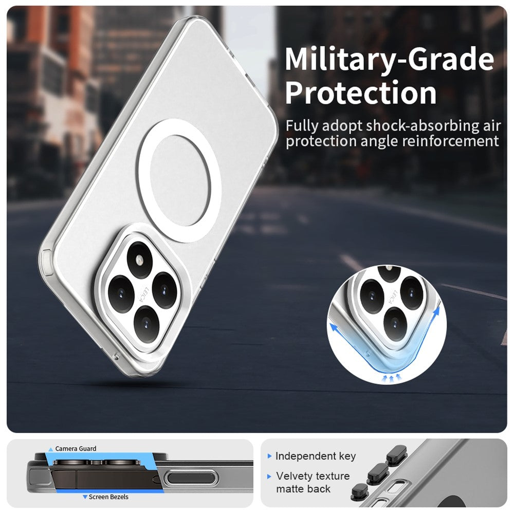 For Xiaomi 15T Magnetic Case Anti Drop Hybrid Phone Back Cover