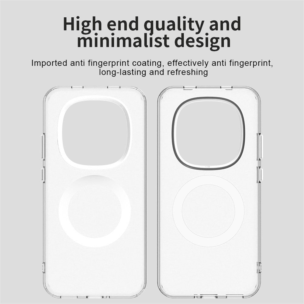 For Xiaomi Redmi Note 15 Pro 5G Magnetic Case Anti Drop Hybrid Phone Back Cover