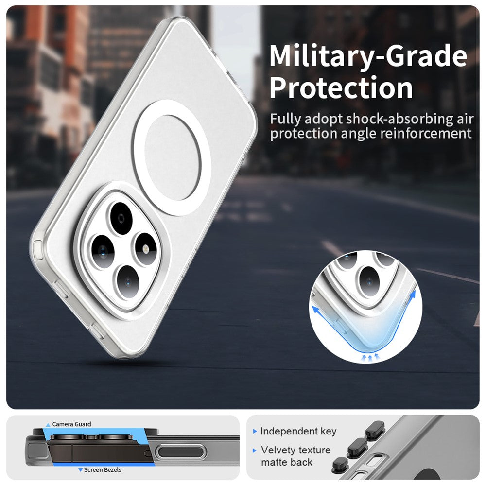 For Xiaomi Redmi Note 15 Pro 5G Magnetic Case Anti Drop Hybrid Phone Back Cover