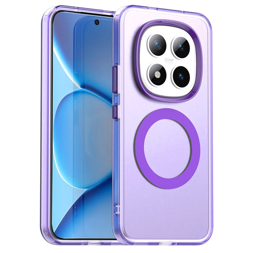 For Xiaomi Poco M8 Pro 5G / Redmi Note 15 Pro+ 5G (Global) Magnetic Case Anti Drop Hybrid Phone Back Cover