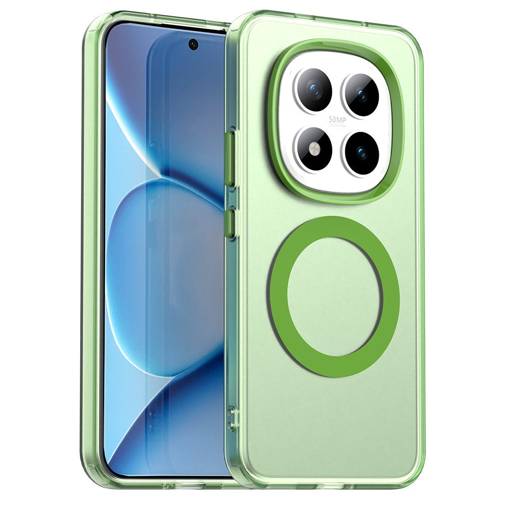 For Xiaomi Poco M8 Pro 5G / Redmi Note 15 Pro+ 5G (Global) Magnetic Case Anti Drop Hybrid Phone Back Cover