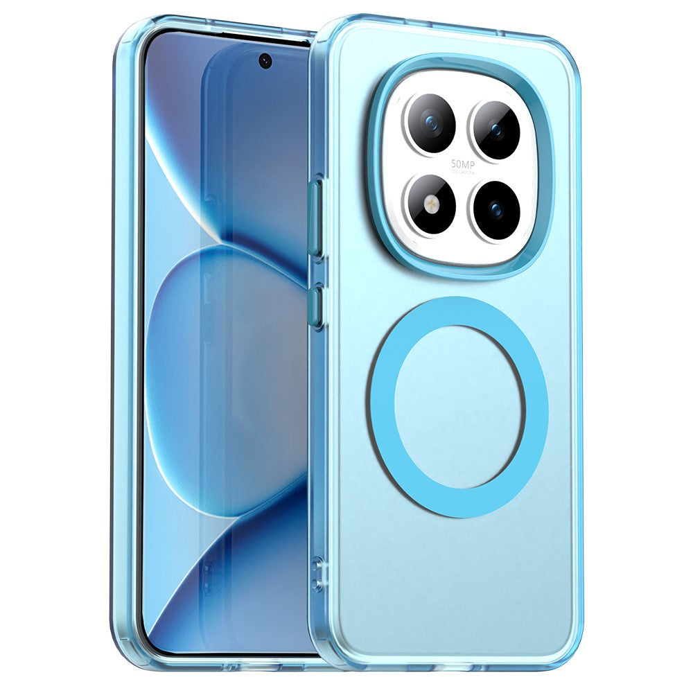For Xiaomi Poco M8 Pro 5G / Redmi Note 15 Pro+ 5G (Global) Magnetic Case Anti Drop Hybrid Phone Back Cover