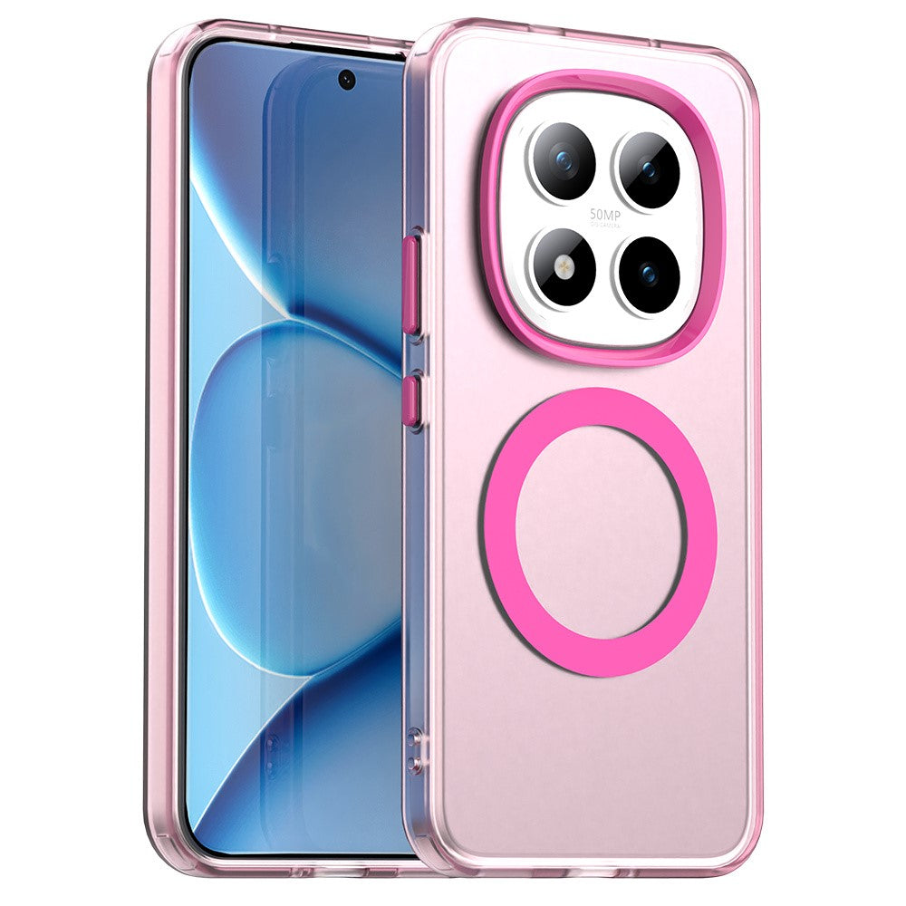 For Xiaomi Poco M8 Pro 5G / Redmi Note 15 Pro+ 5G (Global) Magnetic Case Anti Drop Hybrid Phone Back Cover