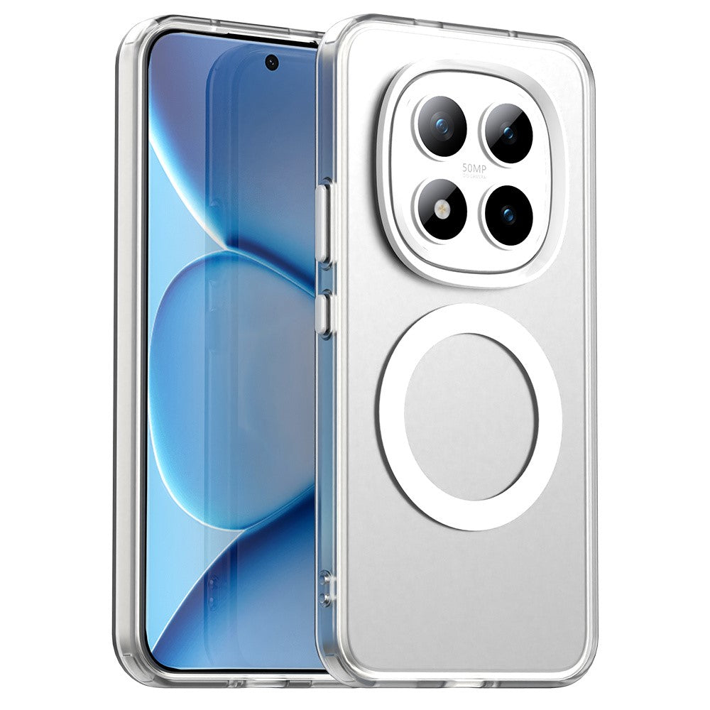 For Xiaomi Poco M8 Pro 5G / Redmi Note 15 Pro+ 5G (Global) Magnetic Case Anti Drop Hybrid Phone Back Cover