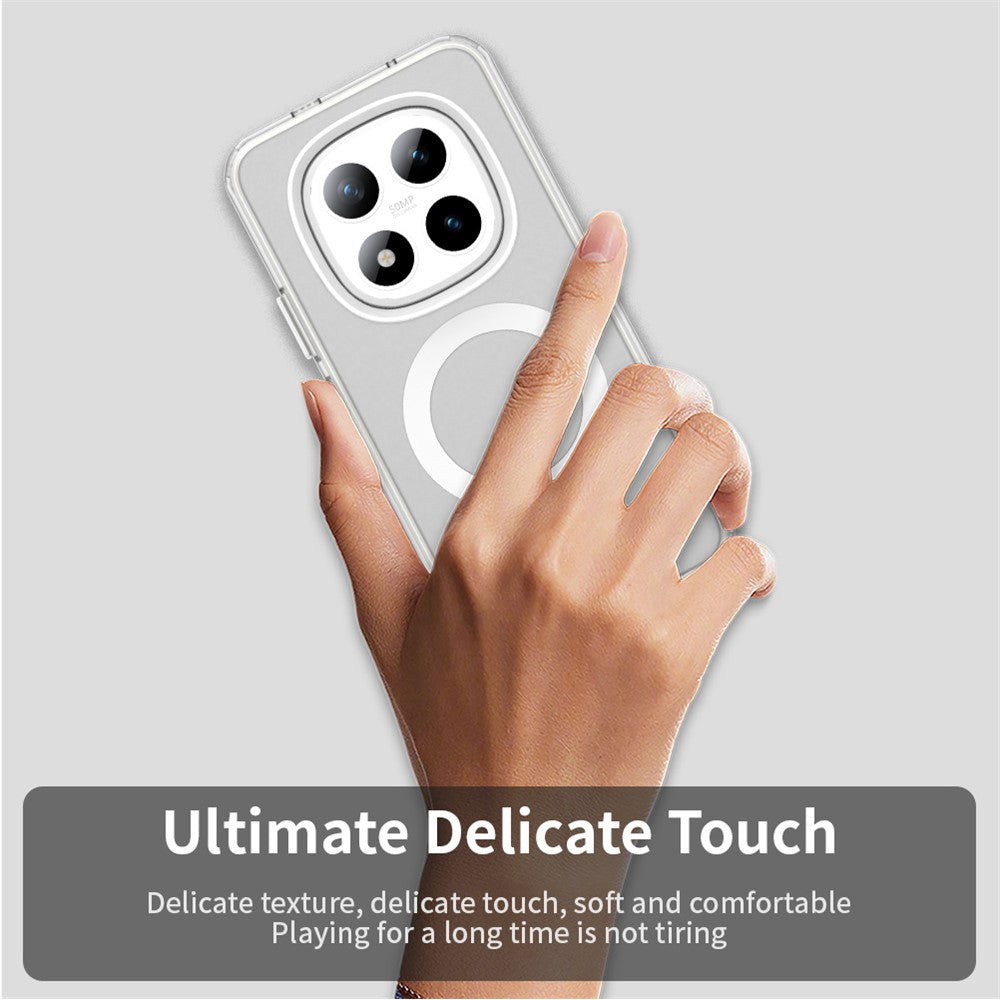 For Xiaomi Poco M8 Pro 5G / Redmi Note 15 Pro+ 5G (Global) Magnetic Case Anti Drop Hybrid Phone Back Cover