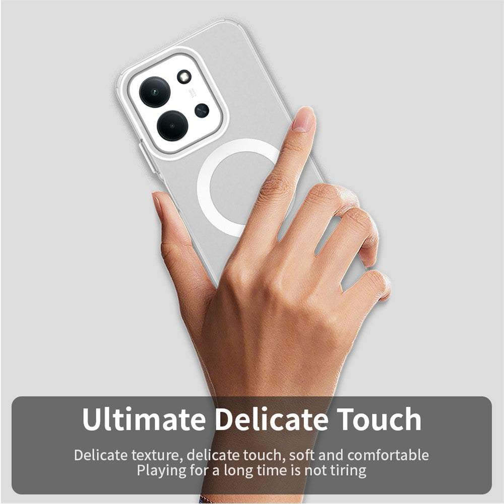 Phone Case For Xiaomi Redmi 15C 5G (EU) (173mm)  /  15C 4G (EU) (173mm) Magnetic Case Anti Drop Hybrid Phone Back Cover