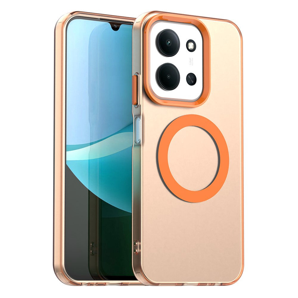 Phone Case For Xiaomi Redmi 15C 5G (EU) (173mm)  /  15C 4G (EU) (173mm) Magnetic Case Anti Drop Hybrid Phone Back Cover