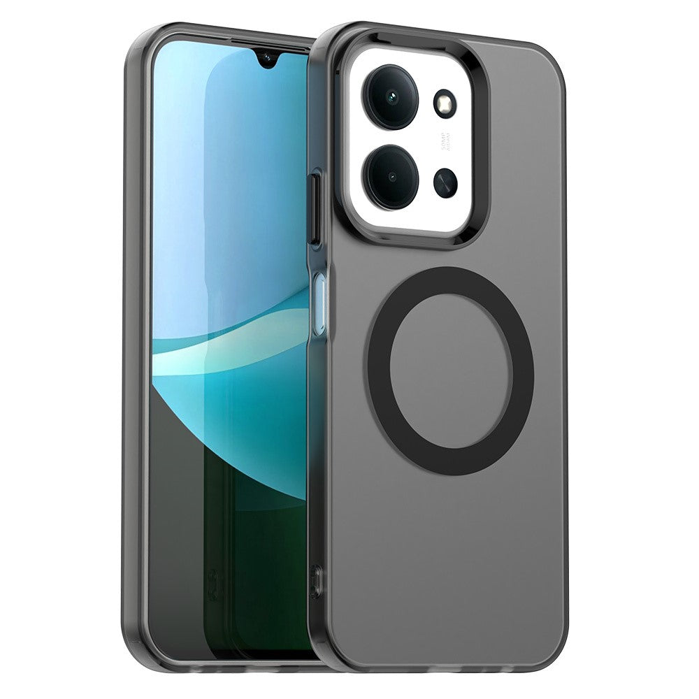 Phone Case For Xiaomi Redmi 15C 5G (EU) (173mm)  /  15C 4G (EU) (173mm) Magnetic Case Anti Drop Hybrid Phone Back Cover