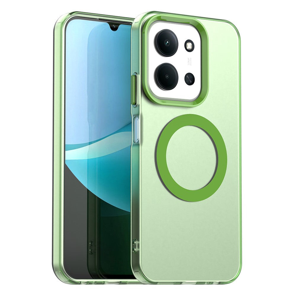Phone Case For Xiaomi Redmi 15C 5G (EU) (173mm)  /  15C 4G (EU) (173mm) Magnetic Case Anti Drop Hybrid Phone Back Cover