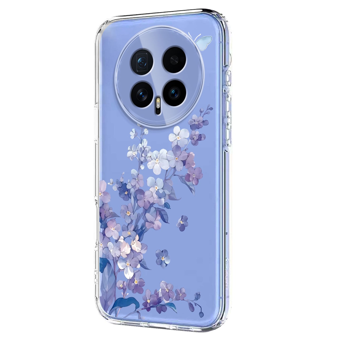 For Honor Magic8 5G Case Butterfly Floral Pattern Printing TPU Phone Back Cover