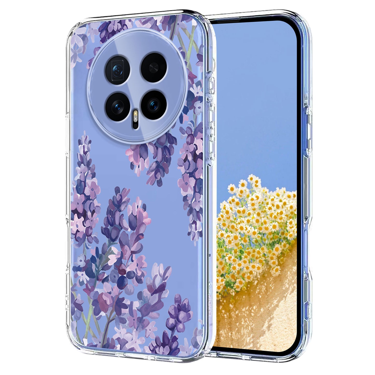 For Honor Magic8 5G Case Butterfly Floral Pattern Printing TPU Phone Back Cover
