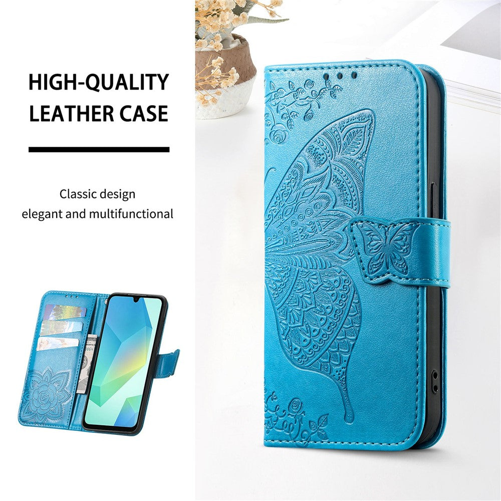 For Honor Magic8 5G Case with Strap Butterfly Pattern PU Leather Wallet Phone Cover