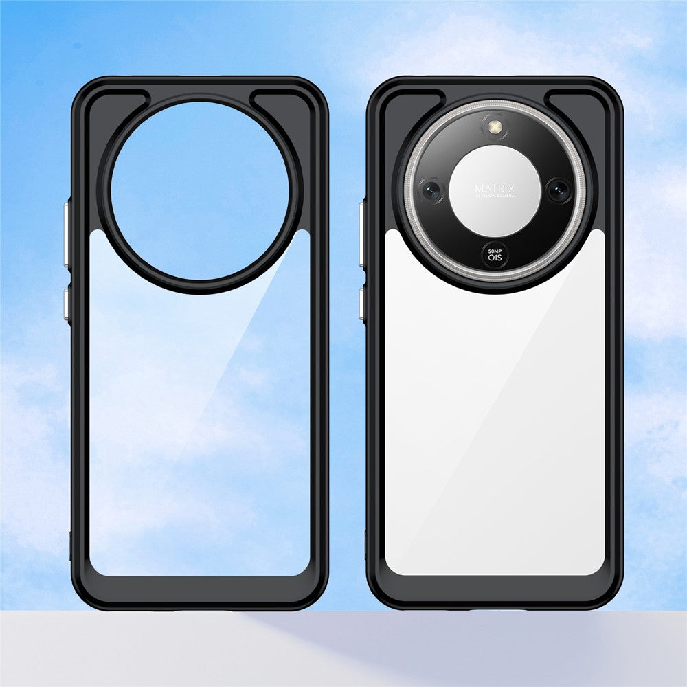 Honor Magic8 Lite 5G / X70 5G / X9d 5G Transparente Handyhülle – Stoßfeste Rückseite, aus TPU & Acryl