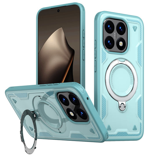 Xiaomi 15T Handyhülle – Magnetische , militärischer Schutz, PC + TPU-Kickstand