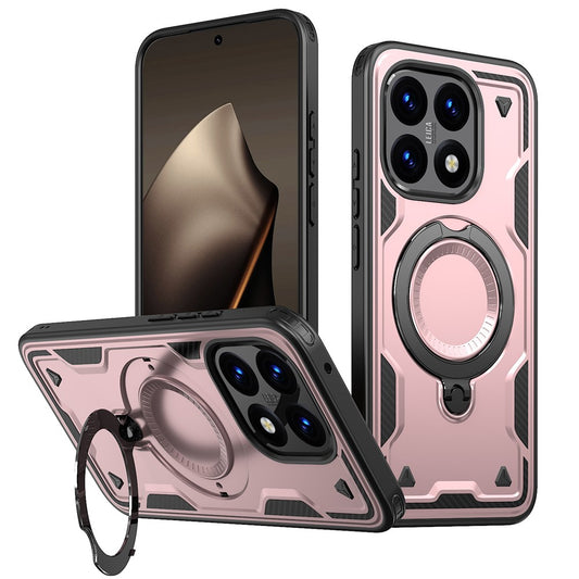 Xiaomi 15T Handyhülle – Magnetische , militärischer Schutz, PC + TPU-Kickstand