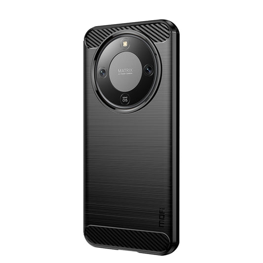 Honor X70 5G / Honor X9d 5G / Honor Magic8 Lite 5G Handyhülle – MOFI X9d 5G / X70 5G Rückseite, gebürstete Textur, weiches TPU-Gehäuse aus Kohlefaser