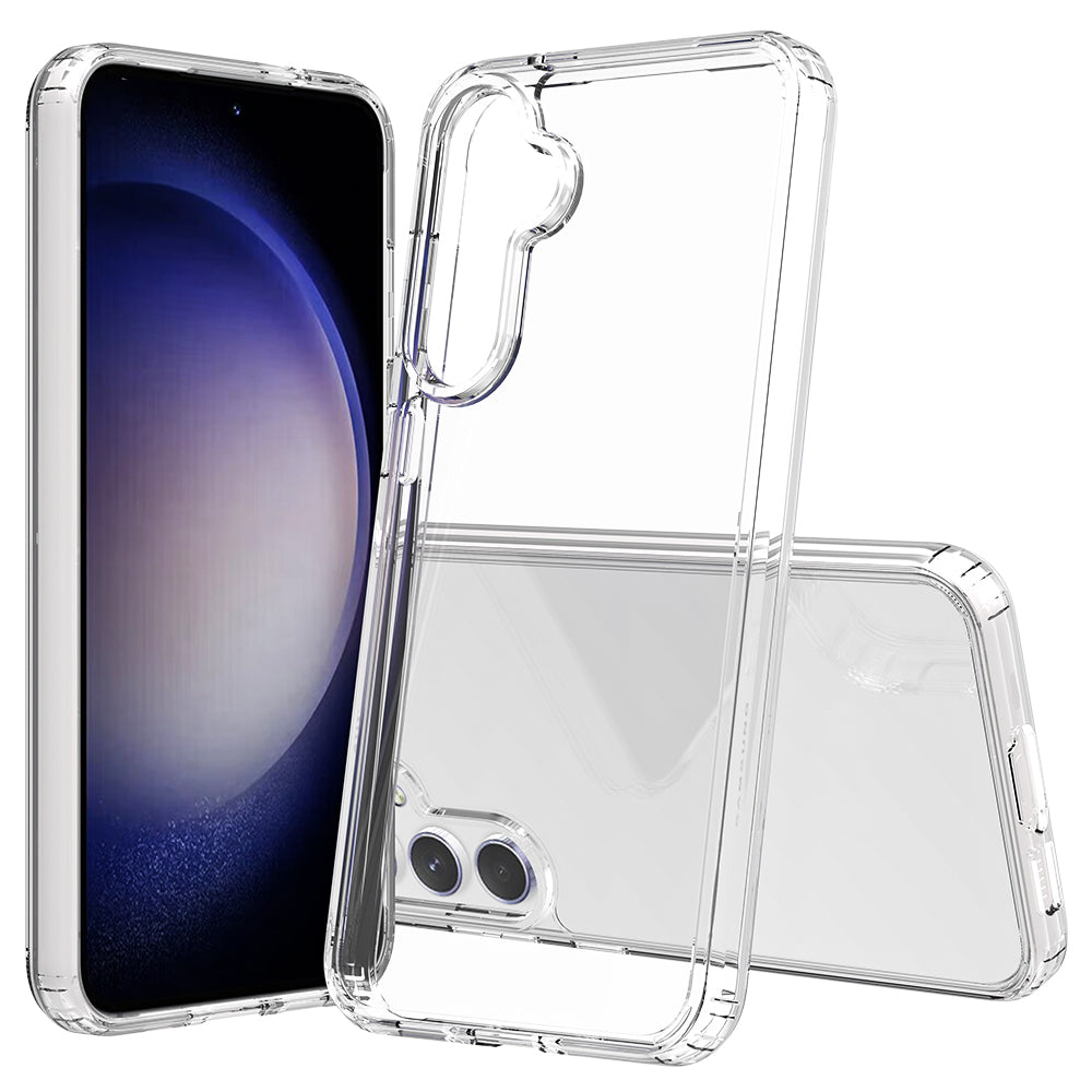For Samsung Galaxy S26 Clear Phone Case TPU+Acrylic Shockproof Phone Back Cover
