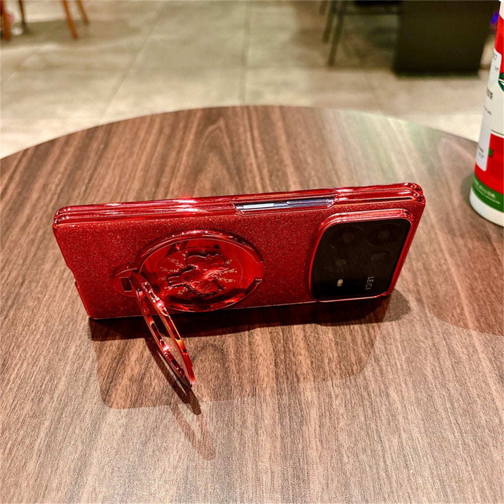 For Xiaomi Mix Fold 4 5G Case Carousel Style Rotating Kickstand Hard PC Phone Cover