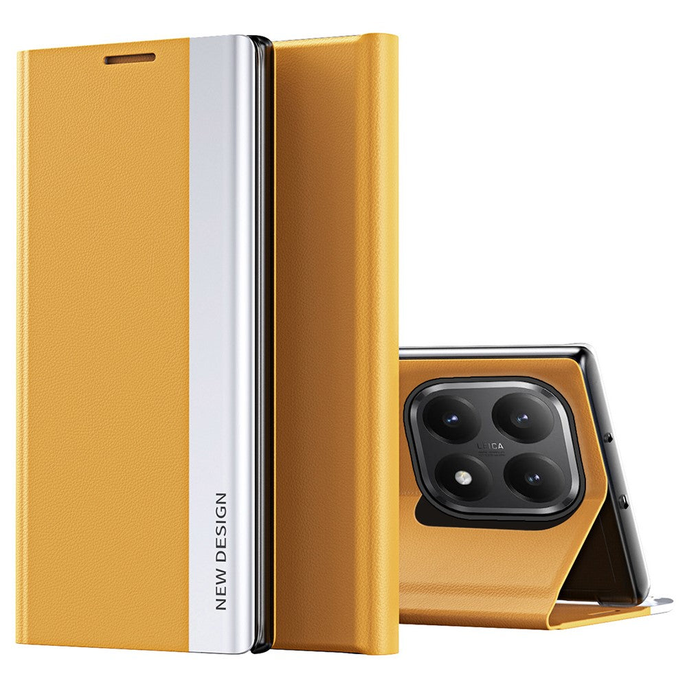 For Xiaomi 15T Case Anti-Drop Leather Phone Cover with Stand