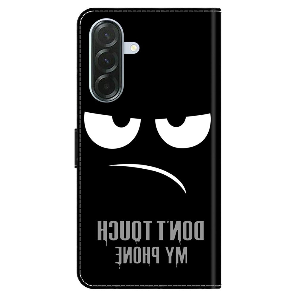 For Samsung Galaxy A37 5G Case Magnetic Clasp 3D Pattern Leather Wallet Phone Cover
