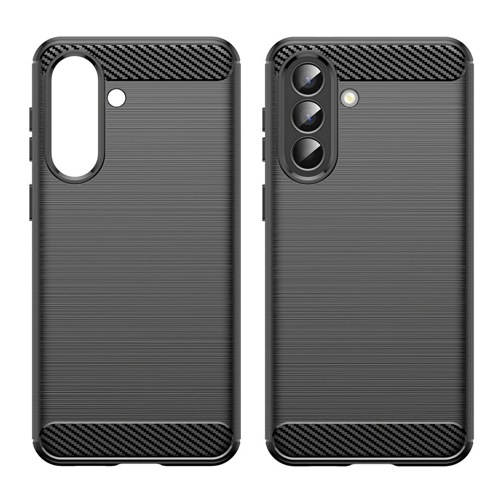 For Samsung Galaxy A57 5G Case Protective Phone Cover Carbon Fiber Texture Brushed