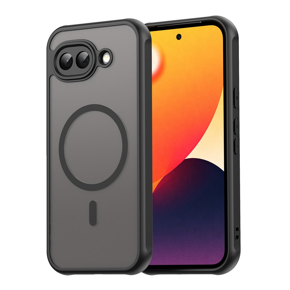 For Google Pixel 10a Magnetic Case Anti Drop PC + TPU Phone Cover