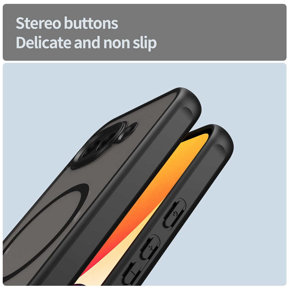For Google Pixel 10a Magnetic Case Anti Drop PC + TPU Phone Cover