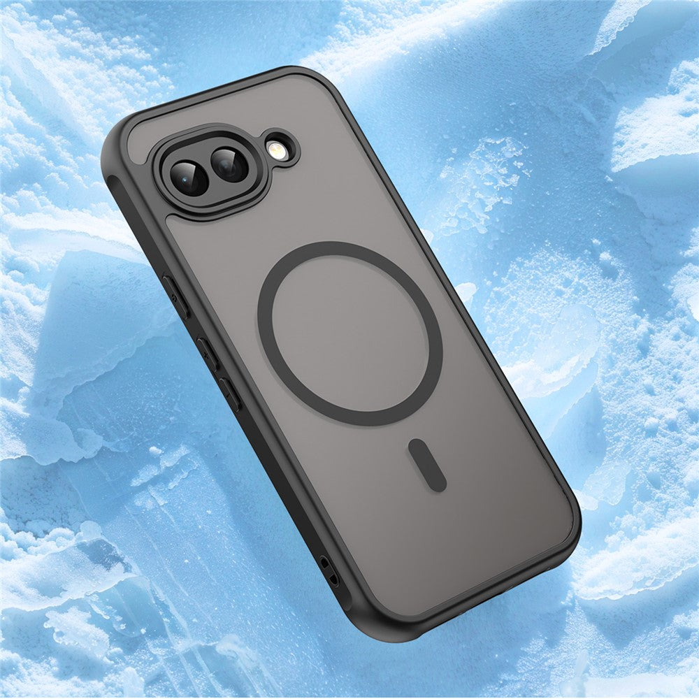 For Google Pixel 10a Magnetic Case Anti Drop PC + TPU Phone Cover