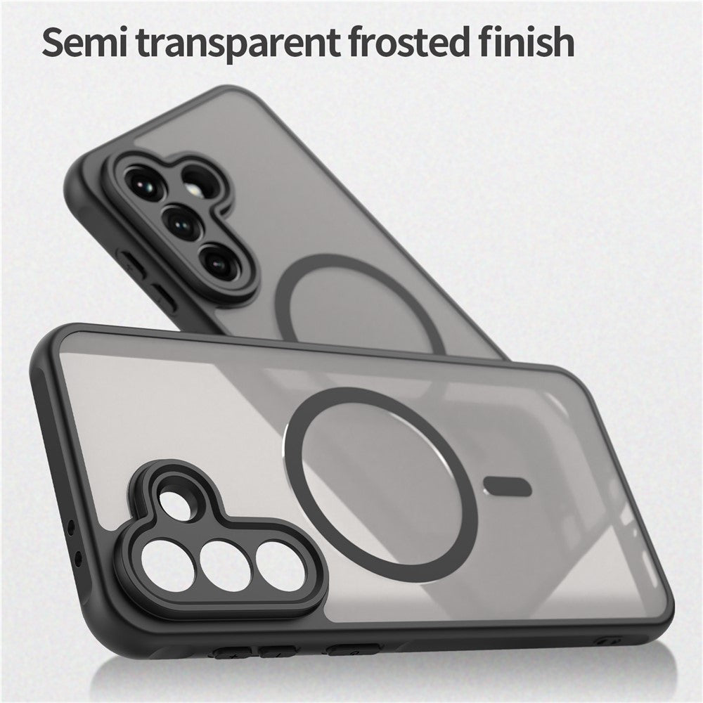 For Samsung Galaxy A37 5G Magnetic Case Anti Drop PC + TPU Phone Cover