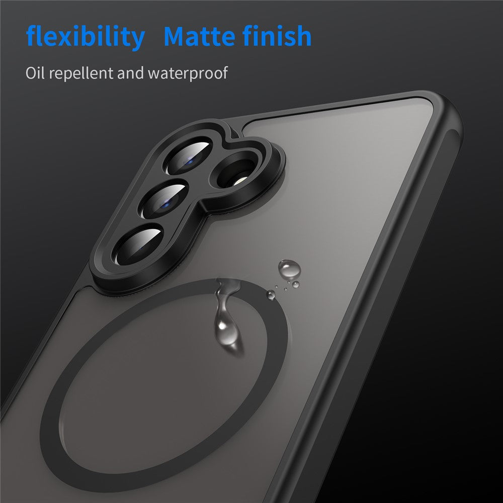 For Samsung Galaxy A57 5G Magnetic Case Anti Drop PC + TPU Phone Cover