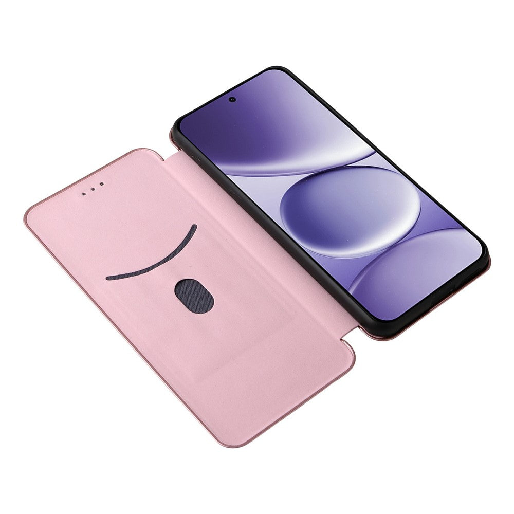 For Xiaomi Redmi Note 15 Pro 4G (Global) Case Carbon Fiber Texture Drop-Proof PU Leather Phone Cover