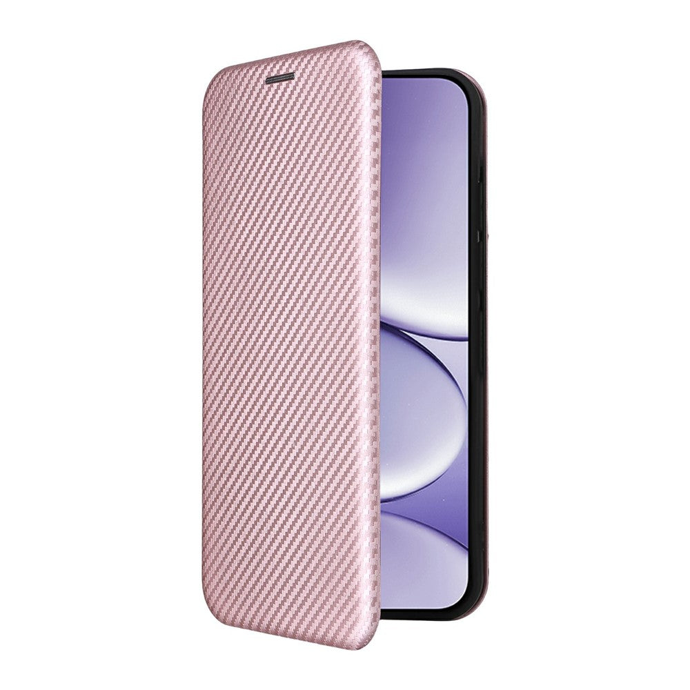 For Xiaomi Redmi Note 15 Pro 4G (Global) Case Carbon Fiber Texture Drop-Proof PU Leather Phone Cover