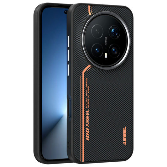 Honor Magic8 Pro 5G Handyhülle – ABEEL Magnetische , Mikroprägung, 6D-gedruckter PC-TPU-Aluminiumlegierungs-Leder-Telefondeckel